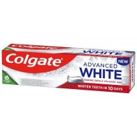 Pasta do zębów Colgate Advanced White soda oczyszczona i pył wulkaniczny 75 ml x 4 sztuki