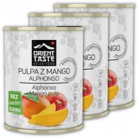 Pulpa z mango Alphonso Orient Taste 850 ml x 3 sztuki